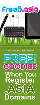 FreeB.Asia :: Get free gifts when you register a .ASIA domain from May 1st to July 31st, 2012 FreeB.Asia :: Get free gifts when you register a .ASIA domain from May 1st to July 31st, 2012